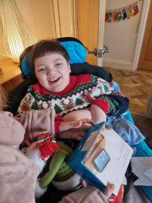 Child 3 living with FOXG1 Syndrome